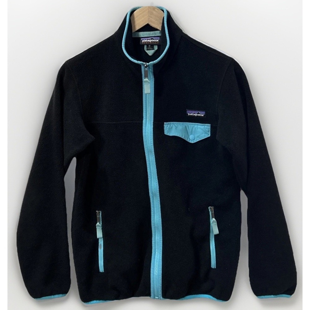 Patagonia Synchilla Full Zip Fleece Jacket sty25485 Women's Sz XS EC Zip Pockets
